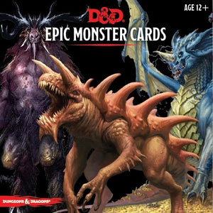 Dungeons & Dragons Epic Monster Cards 
