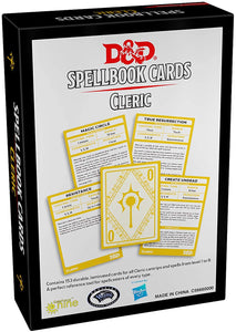 Dungeons & Dragons Spellbook Cards Cleric