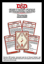 Last inn bildet i Gallery Viewer, Dungeons & Dragons Spellbook Cards Arcane