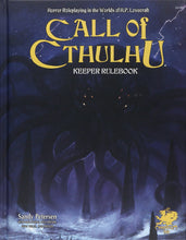 Indlæs billede i gallerifremviser, Call Of Cthulhu RPG Keeper Rulebook