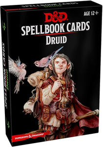 Cartes de livre de sorts Donjons & Dragons Druide