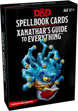Dungeons & Dragons Spellbook Cards Xanathar's Guide To Everything