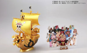 One Piece Grand Ship Collection Thousand Sunny Gold Colour Ver Model Kit