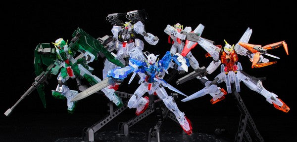 HG Gundam 00 Season 1 Clear Color MS Set Model Kit [Limited Item]