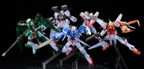 HG Gundam 00 Season 1 Clear Color MS Set Model Kit [Limited Item]