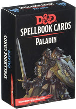 Indlæs billede i Gallery Viewer, Dungeons & Dragons Spellbook Cards Paladin