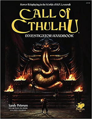 Call Of Cthulhu RPG Investigator Handbook