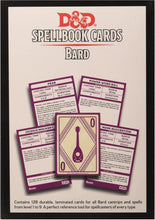 Indlæs billede i Gallery Viewer, Dungeons & Dragons Spellbook Cards Bard
