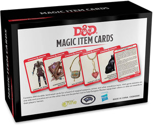 Karten mit magischen Gegenständen von Dungeons & Dragons