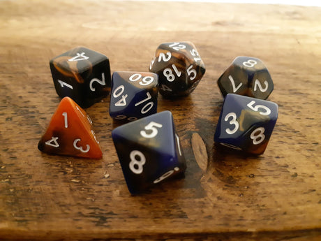 Double-Colour RPG 7 Dice Set
