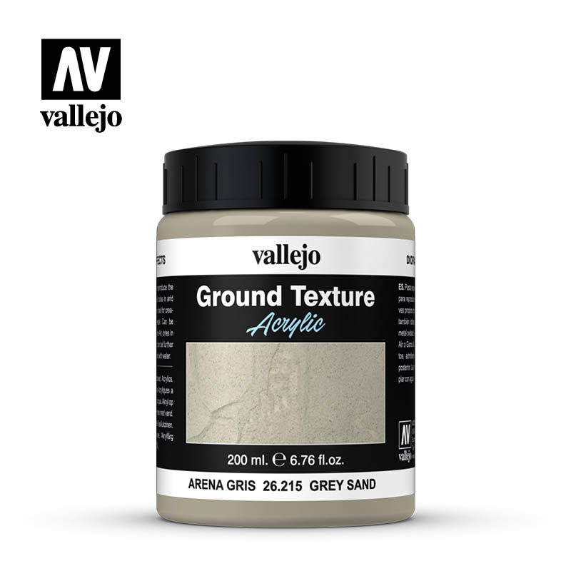 Vallejo Ground Texture Acrylic - Grey Sand