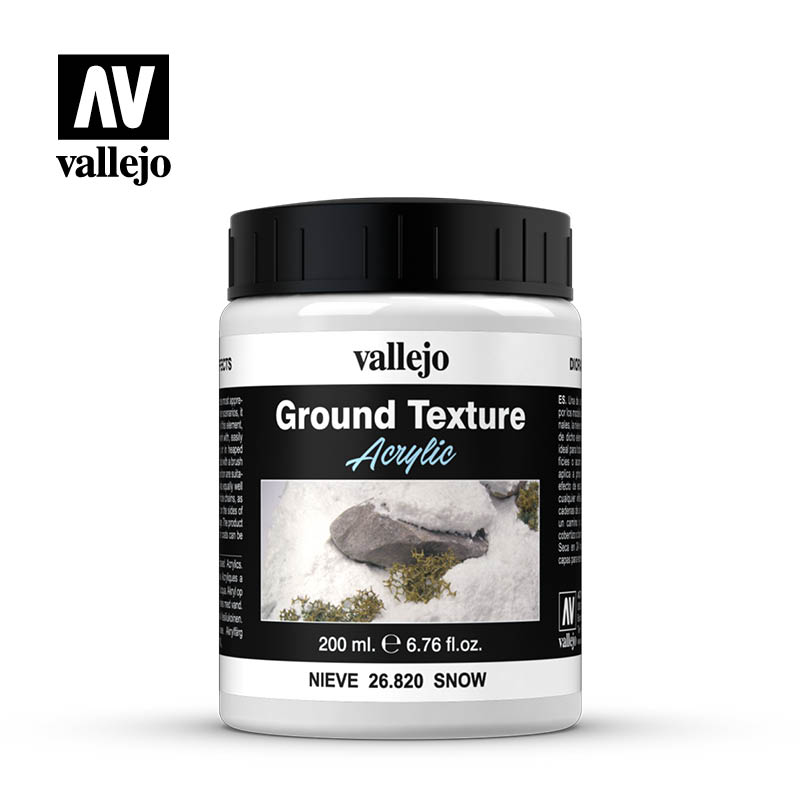 Vallejo Ground Texture Acrylic - Snow