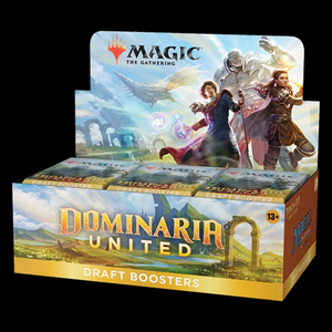 Magic: The Gathering Dominaria United Draft Booster Box Travelling Man UK Magic: The Gathering Dominaria United Draft Booster Box Travelling Man UK