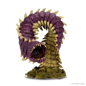 Dungeons & Dragons Icons of the Realms Fangs and Talons Purple Wurm Premium Figure