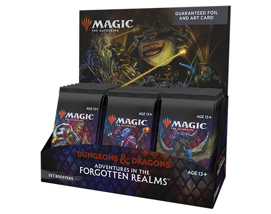 Magic: The Gathering Adventures in the Forgotten Realms Set Booster Box