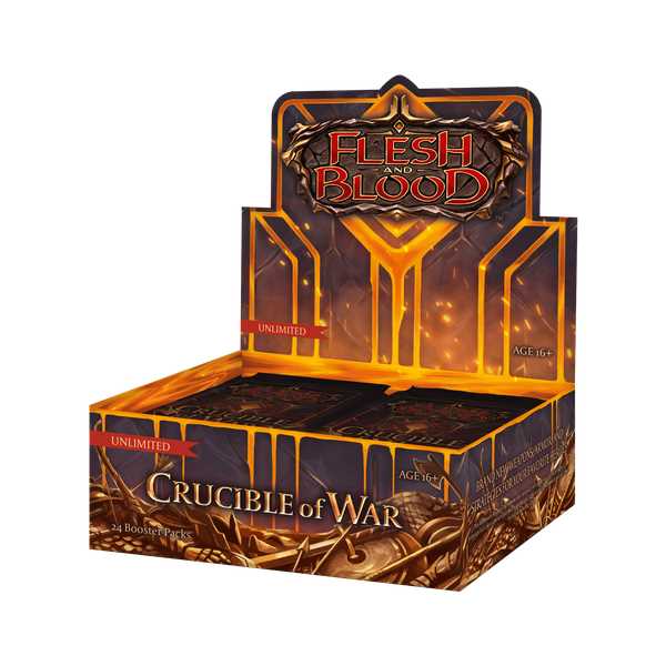 Flesh and Blood TCG Crucible of War Unlimited Booster Box