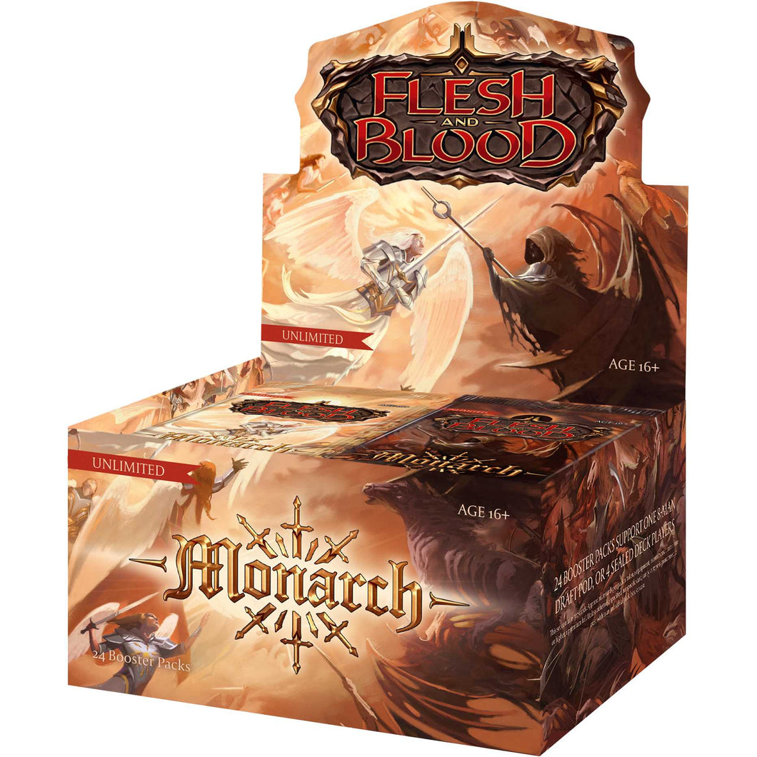 Flesh and Blood TCG Monarch Booster Box Unlimited Edition