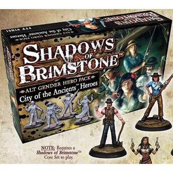 Shadows of Brimstone Alt Gender Hero Pack City of the Ancients