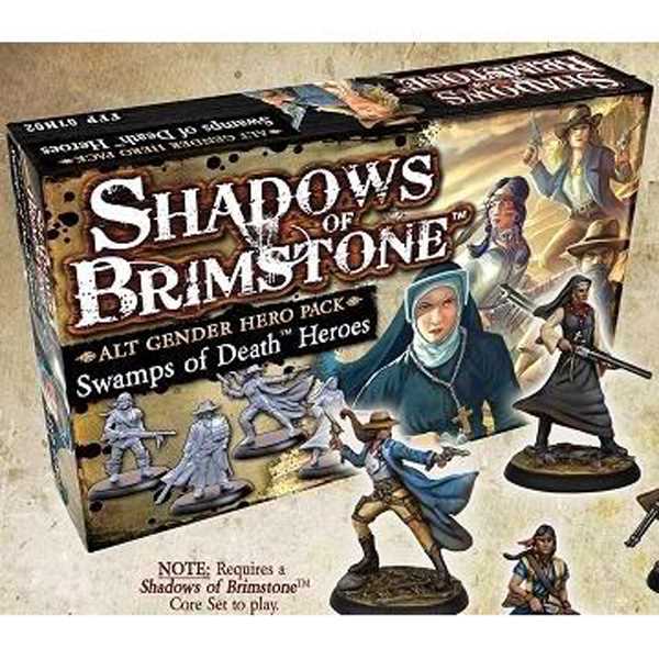 Shadows of Brimstone Alt Gender Hero Pack Swamps of Death