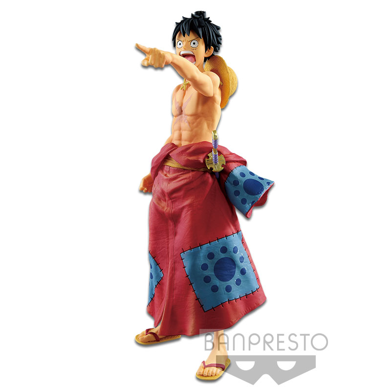One Piece BWFC Luffy Wano Country Banpresto