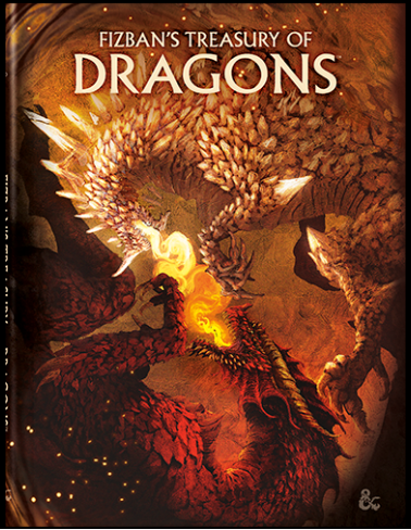 Dungeons & Dragons RPG Fizban's Treasury of Dragons Alternative Cover