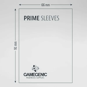 Gamegenic prime dobbel sleeving pakke 100