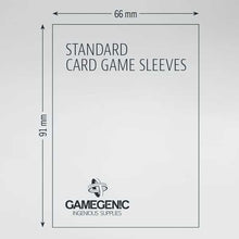 Indlæs billede i gallerifremviser, Gamegenic Standard Card Game Value Pack Matte Sleeves Clear 200