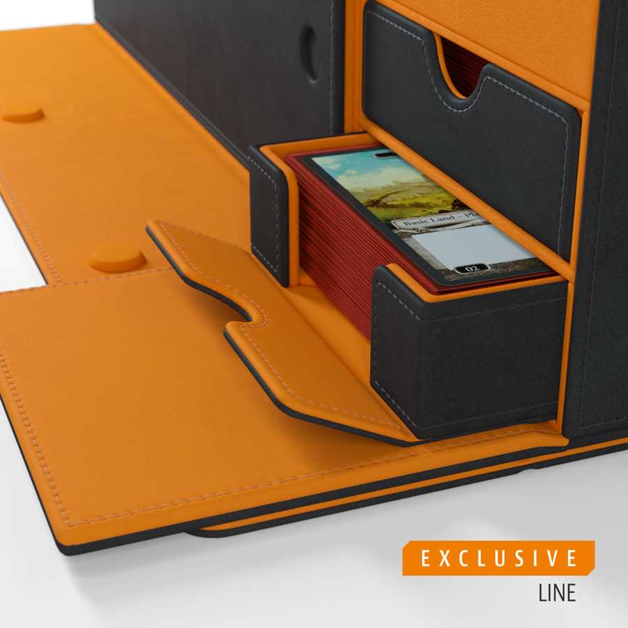 Gamegenic Card Lair 400+ Black / Orange