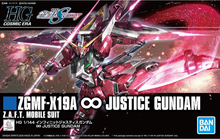 Load image into Gallery viewer, HGCE Gundam Infinite Justice 1/144 Model Kit