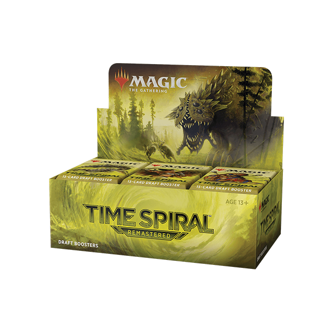 Magic The Gathering Time Spiral Remastered Draft Booster Box Magic The Gathering Time Spiral Remastered Draft Booster Box