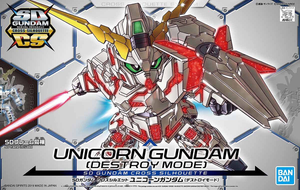 SD Cross Silhouette Unicorn Gundam Destroy Model Kit