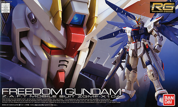 RG Freedom Gundam 1/144 Model Kit
