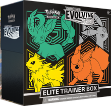 Indlæs billede i Gallery Viewer, Pokemon TCG Sword & Shield 07 Evolving Skies Elite Trainer Box