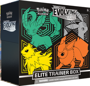 Pokemon TCG Sword & Shield 07 Evolving Skies Elite Trainer Box