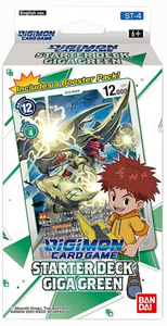 Jeu de cartes Digimon giga green starter deck st-4