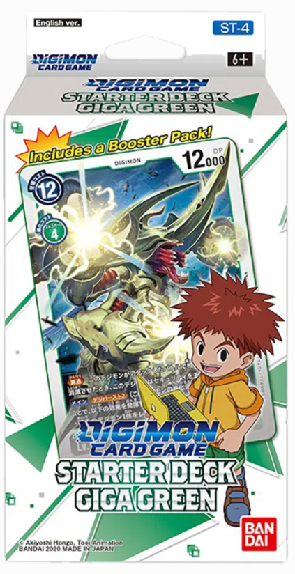 Digimon Card Game Giga Green Starter Deck ST-4