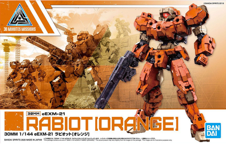 30MM EEXM-21 Rabiot Orange 1/144 Model Kit