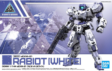 30MM EEXM-21 Rabiot White 1/144 Model Kit