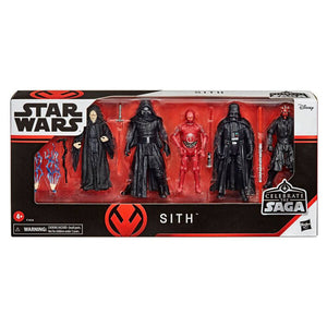 Star Wars Celebrate the Saga Pack 5 Sith Figures 10 cm Action Figure