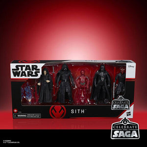 Star Wars Celebrate the Saga Pack 5 Sith Figures 10 cm Action Figure