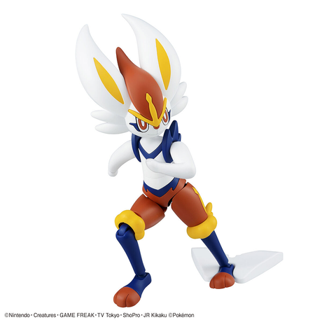 Pokemon Plamo No 50 Select Series Cinderace Model Kit
