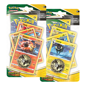 Pokemon TCG Sword & Shield 07 Evolving Skies Premium Checklane Blister