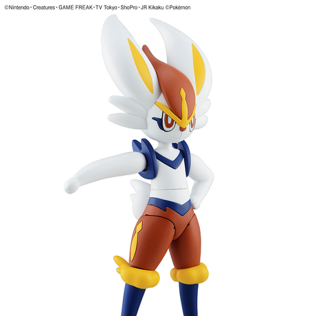 Pokemon Plamo No 50 Select Series Cinderace Model Kit
