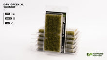 Load image into Gallery viewer, Gamers Grass Dry Green XL 12mm Tufts