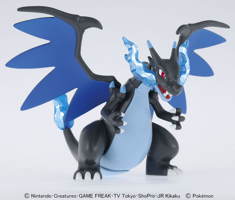 Pokemon Mega Charizard X Plamo Model Kit