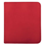12 Pocket Zippered Pro-Binder Blue/Red/Light Blue/Yellow/Teal