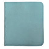 12 Pocket Zippered Pro-Binder Blue/Red/Light Blue/Yellow/Teal