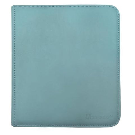 12 Pocket Zippered Pro-Binder Blue/Red/Light Blue/Yellow/Teal