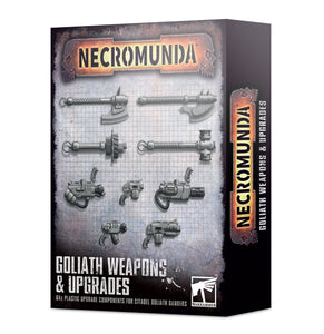 Necromunda goliath vapen och uppgraderingar