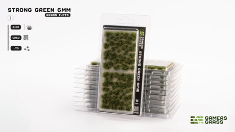 Gamers Grass Strong Green 6mm Tufts
